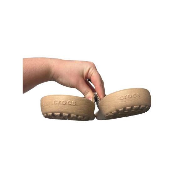 Crocs Women's Kadee II Leopard Print Thong Flip Flop Sandals 9 Multicolor Shoes - Picture 5 of 6